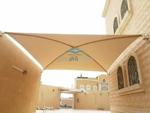 فني تركيب مظلات وسواتر حي الياسمين