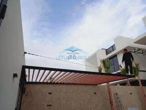 مظلات قماش للمنازل والفلل حي حطين